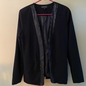 Black Blazer with Sequins